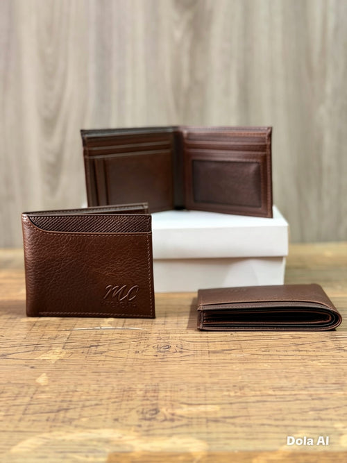 Billetera de Caballero en Cuero Genuino – Ref. 7105