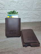 Billetera Shield RFID – Cuero Genuino Segura y Minimalista