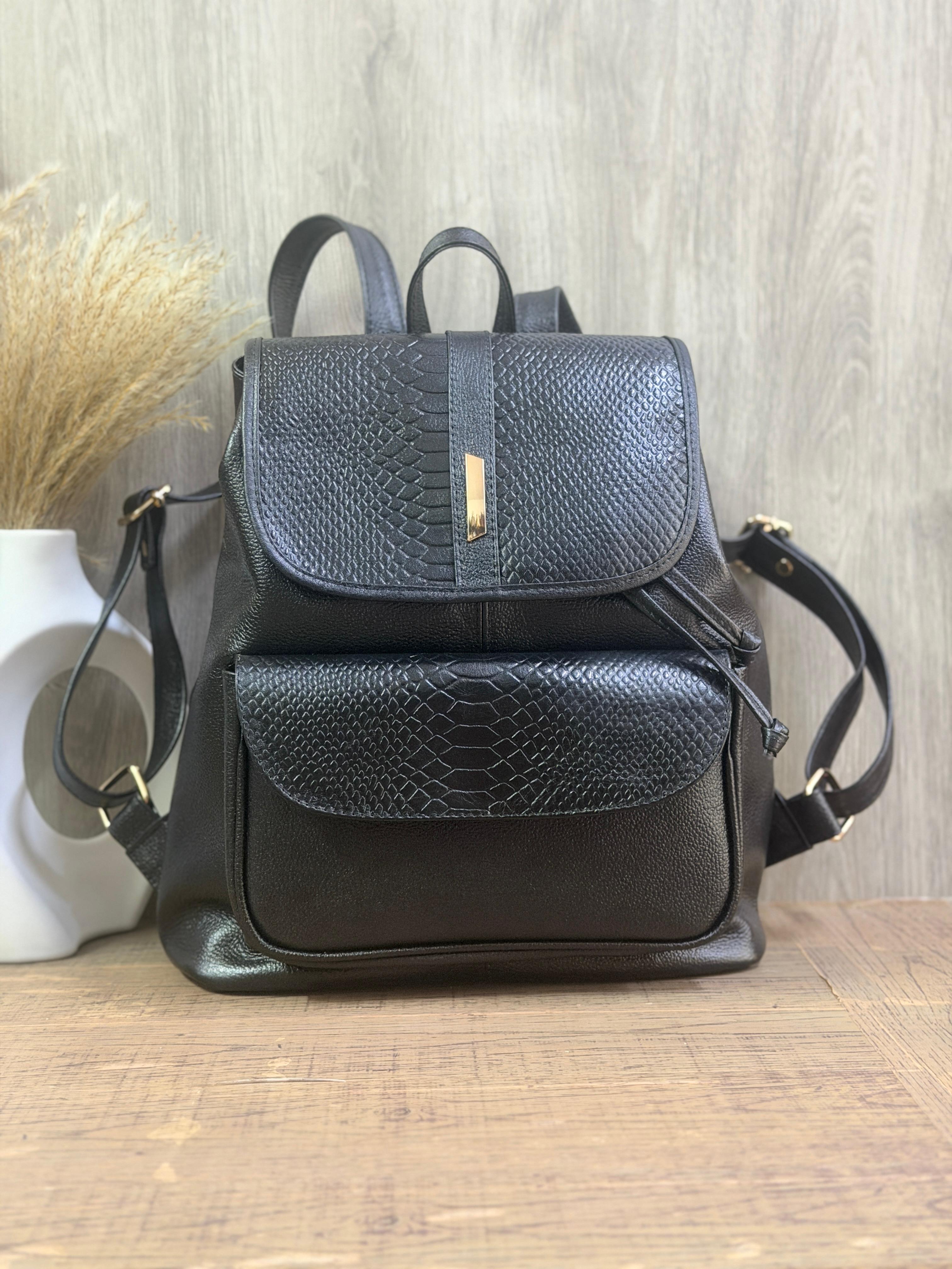 Morral Grande Arruchar en Cuero | Mochila Premium para Mujer