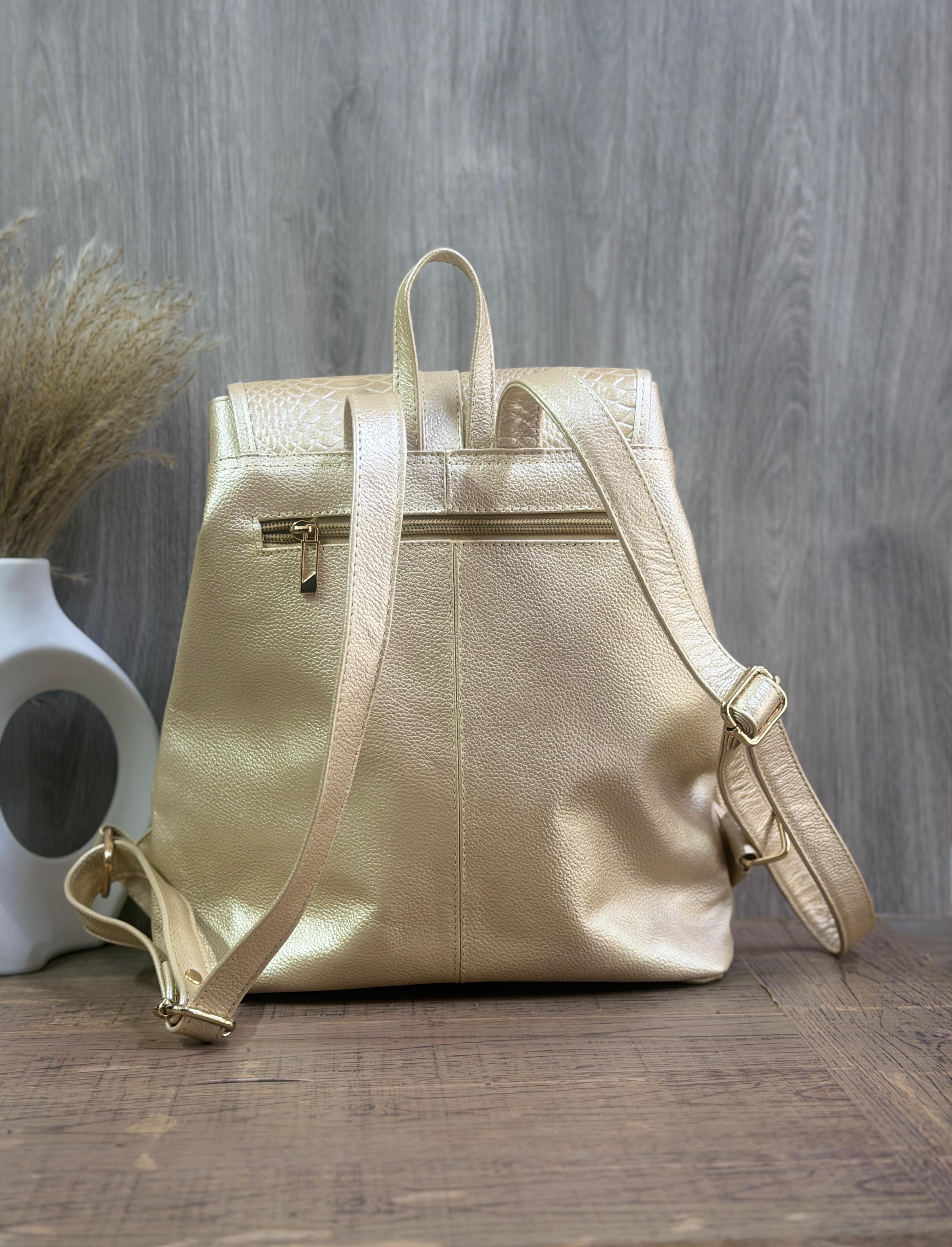 Morral Grande Arruchar en Cuero | Mochila Premium para Mujer