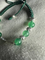 Pulsera de Cruz con Esmeraldas Naturales y Plata 925 | Diseño Artesanal Ajustable