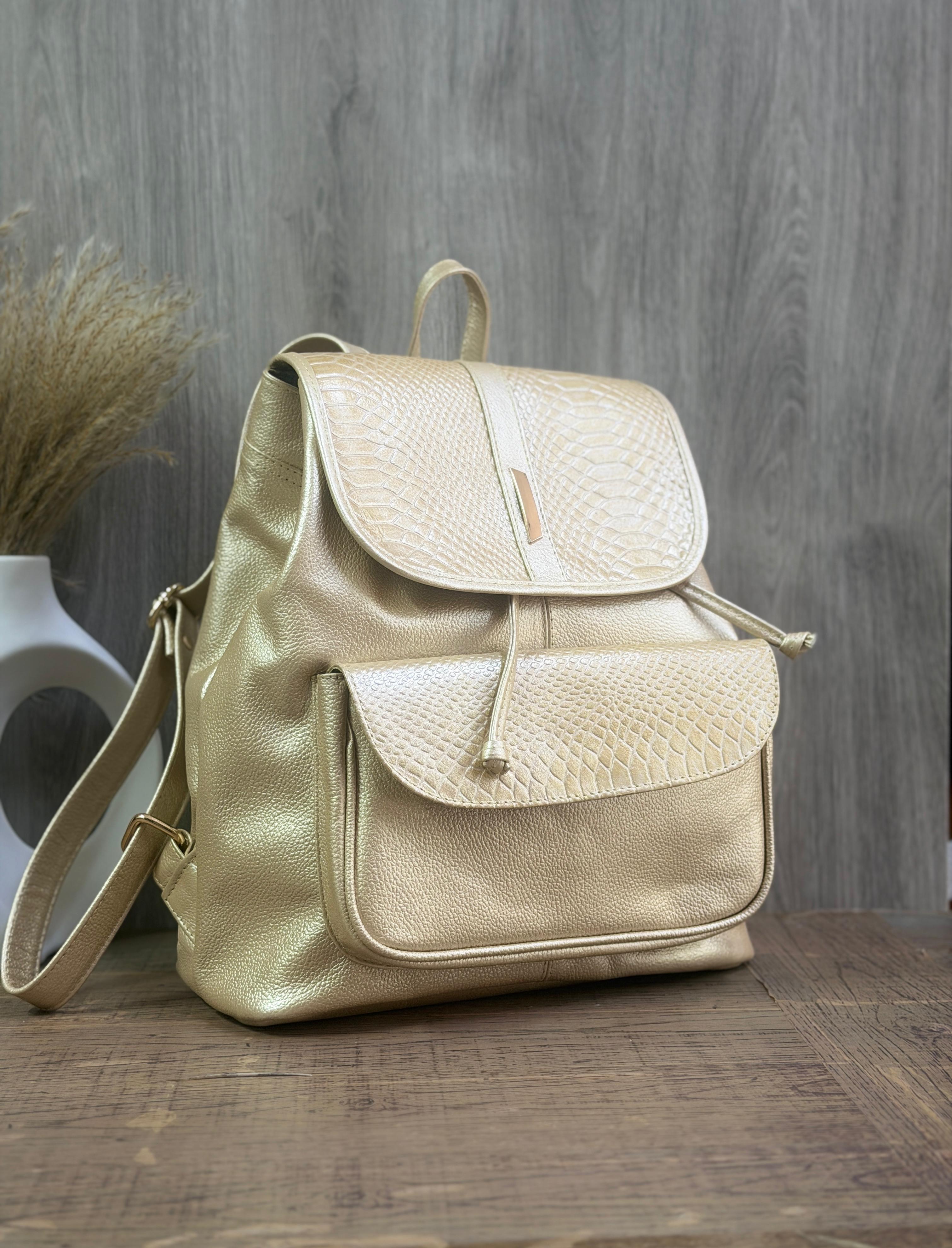 Morral Grande Arruchar en Cuero | Mochila Premium para Mujer