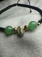 Pulsera de la Virgen con Esmeraldas Naturales y Plata 925 | Diseño Artesanal Ajustable